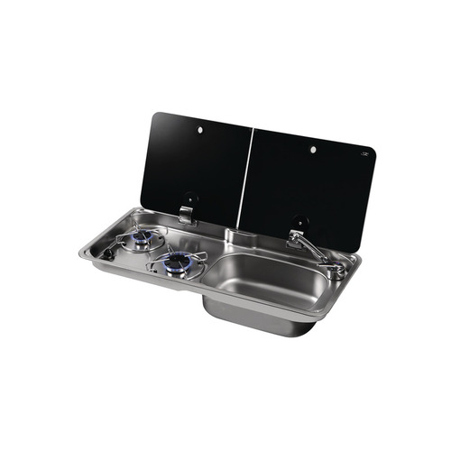 COUVERCLE EN VERRE COTE DROIT AU DESSUS DE L EVIER FL1765 - CAN