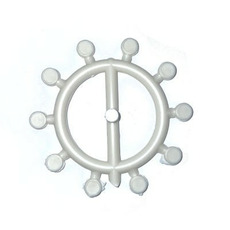 Miniature KIT CACHE-VIS BLANC IVOIRE (10 PIECES) - FIAMMA N° 1