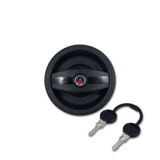 Miniature SERRURE EXTERIEURE GAUCHE EUROPA NOIRE + CLES - ZADI N° 0