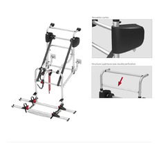 Miniature PORTE-VELOS LIFT 77 version 2024- 2 A 4 VELOS - COMPATIBLE iBIKE - FIAMMA  N° 1