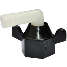 Raccord coudé Ø12 mm pour pompe FIAMMA et SHURFLO