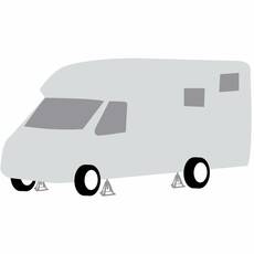 Miniature 2 x Chandelle de stabilisation en fonte d'aluminium N° 1