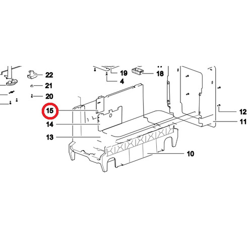 CARTE ELECTRONIQUE WC SC 500 PCB L N°15- THETFORD