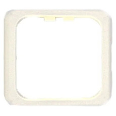 Entourage cache-vis simple blanc