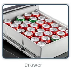 Miniature Tiroir à compresseur D30 - 20L réfrigérateur 12v/24v - BOO N° 1