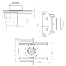 Miniature Set 3 Verrou universel - IMC N° 1