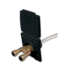 Miniature DOUCHETTE EXTÉRIEURE AVEC MITIGEUR NOIR  N° 1