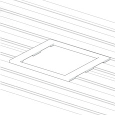 Miniature Adaptateur de montage 28 x 28 Ducato N° 2