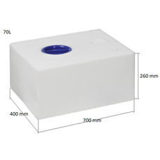 Miniature Réservoir rigide eau potable | 64 L - OSCULATI N° 1