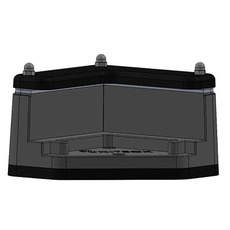 Miniature UNIFIX 1.C35 - support pour fixation à plat - panneaux solaires cadre 35mm (colle Sika + dégraissant inclus) - UNITECK N° 2