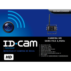 Miniature CAMERA HD SANS FILS 2,4GHZ - ID CAM N° 0