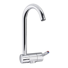 Miniature Robinet Mitigeur avec contacteur Trend A Bec Haut raccord tétine 10mm - REICH N° 0