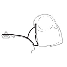 Miniature Kit adaptateur 5102 T5 T6 équipé de rail - THULE N° 0