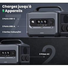 Miniature Power station PowerRoam GS1200 WATTS  - UGREEN N° 3