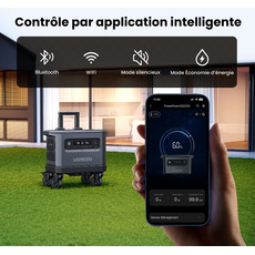 Miniature Power station PowerRoam GS2200 WATTS - UGREEN N° 1