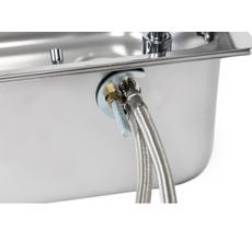 Miniature Evier avec couvercle 322 X 352 - INOX - CARBEST  N° 3