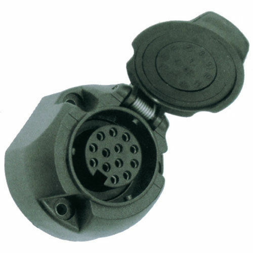 Prise sur socle 13 plots DIN voiture - JOKON