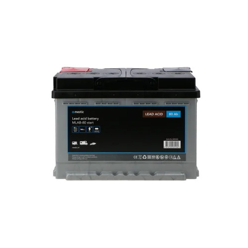 Batterie de démarrage Full Star 80 Ah - MESTIC