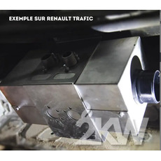 Miniature Support de montage pour chauffage suspendu 2KW - AUTOTERM N° 4