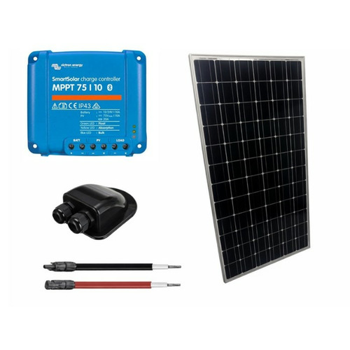 Kit solaire Camping-car - Panneau Solaire 130W / MPPT 75/10 - VICTRON
