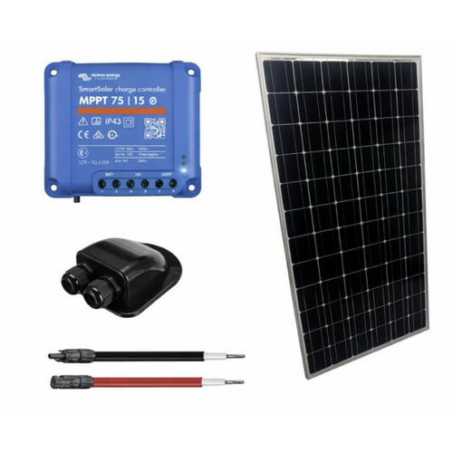 Kit solaire Camping-car - Panneau Solaire 185W / MPPT 75/15 - VICTRON
