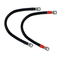 Miniature UNITECK Straps 16 mm² avec cosses M8 - 2 X 200 cm N° 0