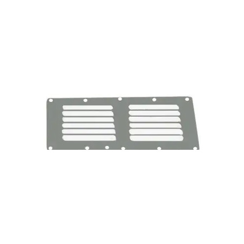 Grille aération inox 118x232 mm - SANS MOUSTIQUAIRE - OSCULATI