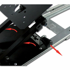 Miniature Support TV LCD coulissant latéral N° 3