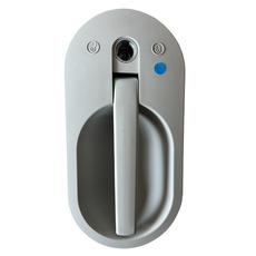 Miniature Serrure Extérieure Grise (Droite) pour Porte CaraD-R / CaraD-RF - DOMETIC N° 0