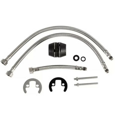 Miniature Robinet mitigeur Olivia + douchette raccord 3/8 - OSCULATI N° 3