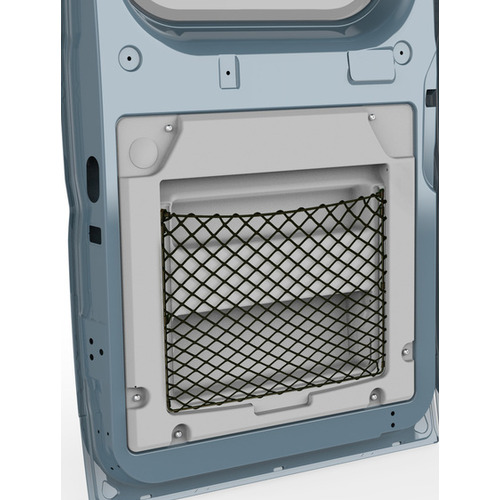 Habillage de Porte arrière Gris - 2 Compartiments + Filet - REIMO