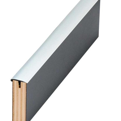 Profilé en T avec retour - 15 mm - 5 m - GRIS CLAIR - REIMO