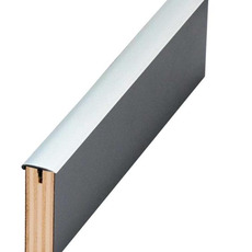 Miniature Profilé en T avec retour - 15 mm - 5 m - GRIS CLAIR N° 0