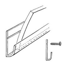 Miniature Profilé d'extrémité de meuble - ALUMINIUM - 3-4 mm - 254 cm - REIMO N° 1