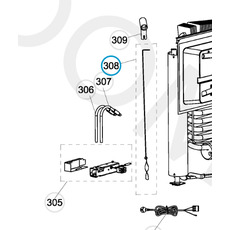 Miniature Hélice de ventilation pour réfrigérateur RM10.5 / RMS10.5 4450024301 - DOMETIC N° 0