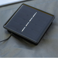 Miniature Pare-soleil auvent avec LED - Anthracite - TRAVELLIFE N° 4