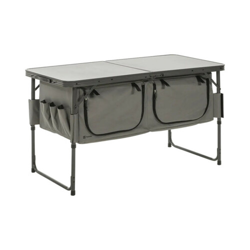 Toledo meuble bas rangement pliable - Gris Foncé - TRAVELLIFE