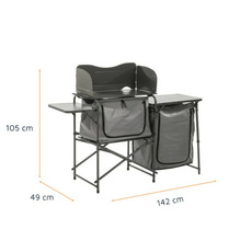 Miniature Toledo meuble de cuisine pliable - TRAVELLIFE N° 2