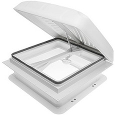 Miniature LANTERNEAU AERATION PERMANENTE - 360 X 360 - MOUSTIQUAIRE - BLANC N° 1