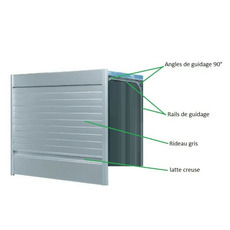 Miniature Volet roulant - BEIGE IRISE - CARBEST N° 2