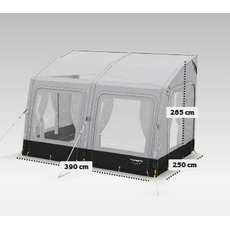 Miniature AUVENT GONFLABLE - RALLY AIR TOUR 390 - TAILLE S- KAMPA DOMETIC N° 3