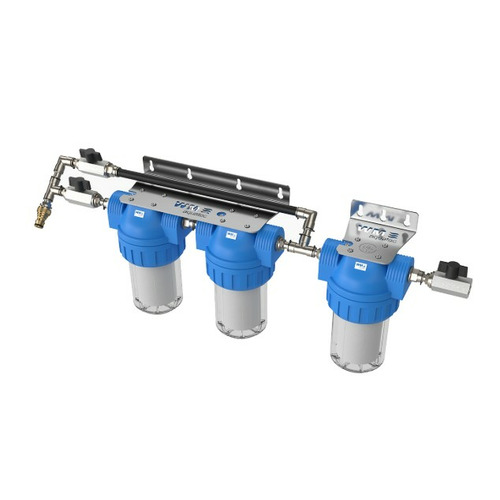 Filtration en cascade à 3 niveaux avec bypass - TAILLE S - WM AQUATEC