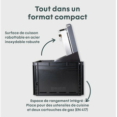 Miniature Réchaud à gaz portable - BOXIO N° 2