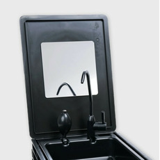 Miniature Miroir autocollant pour évier Wash - CHANVRE - BOXIO N° 1