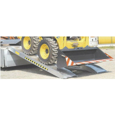 Miniature Rampes aluminium renforcé 2,5 m – 2000 kg sans rebords N° 1