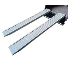 Miniature 2 rampes aluminium sans rebord - 2,5M - 3300 KG N° 0