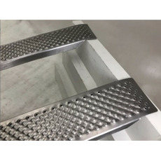 Miniature Jeu de 2 rampes alu droite perforée 2m50 - 1000kg N° 3