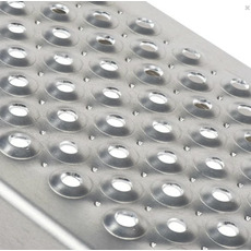 Miniature Jeu de 2 rampes alu droite perforée 2m50 - 1000kg N° 4