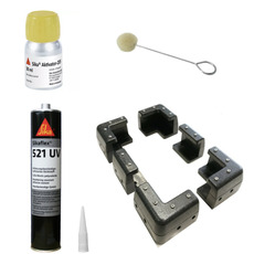 Miniature Kit de fixation et collage pour panneau solaire – Complet et prêt à l’emploi  N° 0