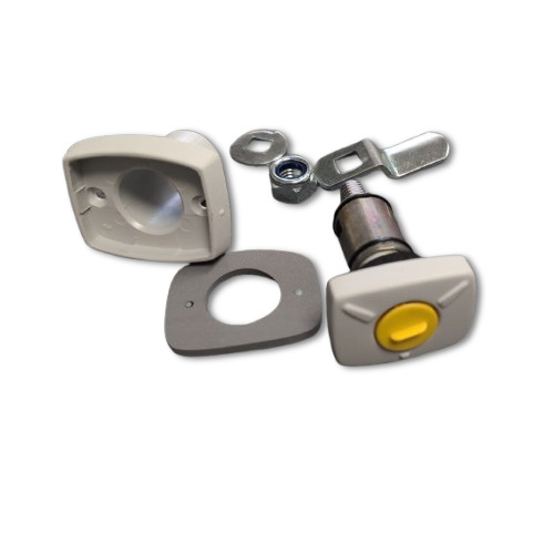 Serrure de Porte soute (Coloris light grey)- FAP